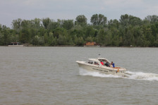 Übungsfahrt mit dem Fahrschulboot